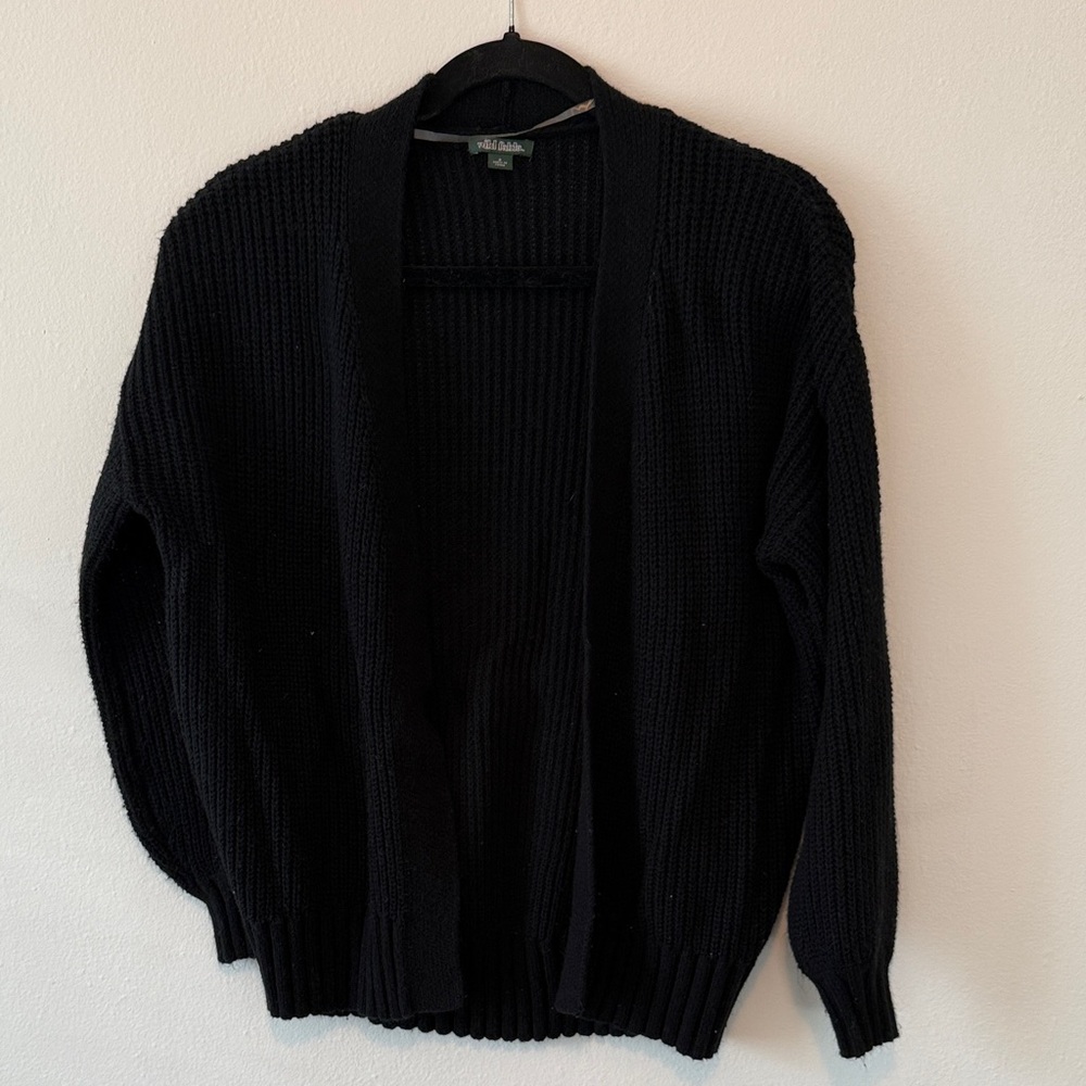 Wild Fable Women’s Black Cardigan Sweater